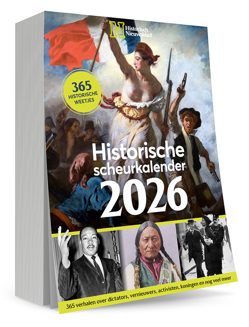 Historisch Nieuwsblad scheurkalender 2026