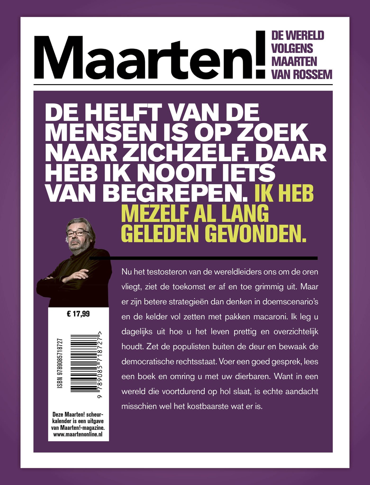 Maarten! scheurkalender 2026