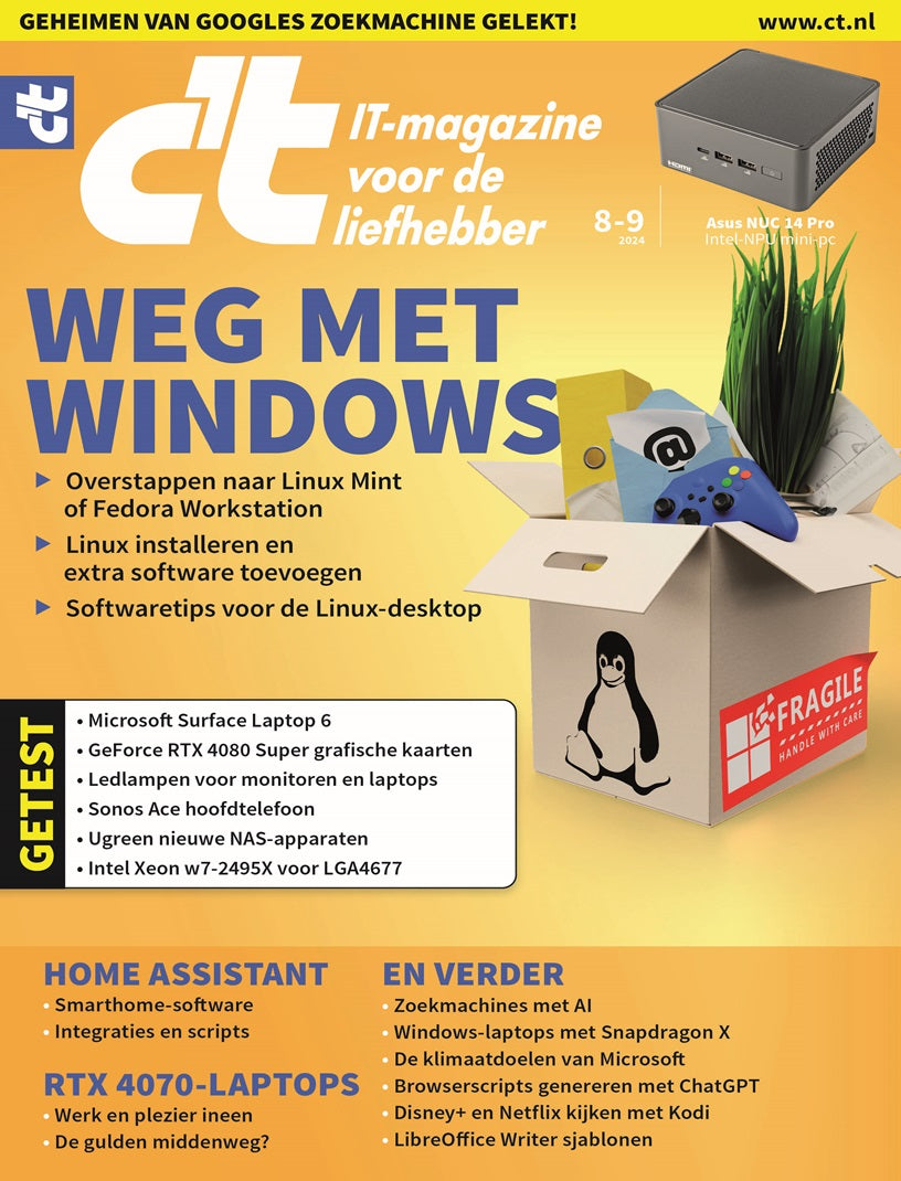 Overstappen van Windows naar Linux