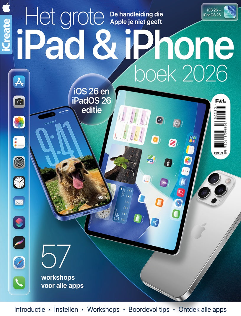 [PRE-ORDER] Het grote iPad & iPhoneboek 2026