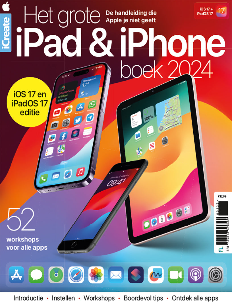 Het grote iPad en iPhone boek 2024