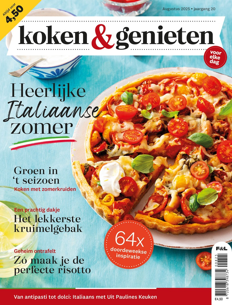 [PRE-ORDER] koken & genieten 08/2025