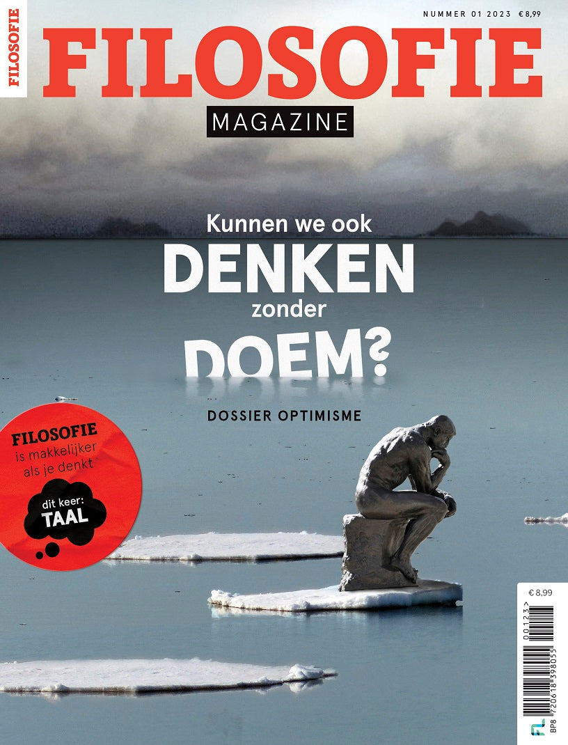Cover Filosofie Magazine 01-2023 Kunnen we ook denken zonder doem